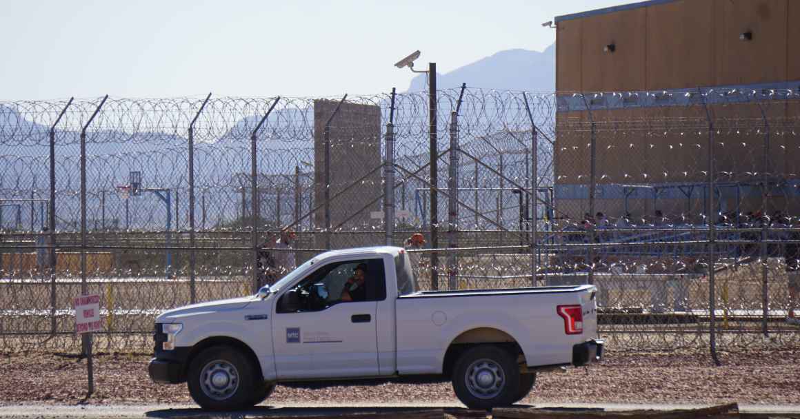 The Otero County Prison Facility, in Chaparral, New Mexico, operated by Management and Training Corp (MTC)