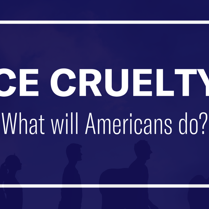 ICE CRUELTY What will Americans do?