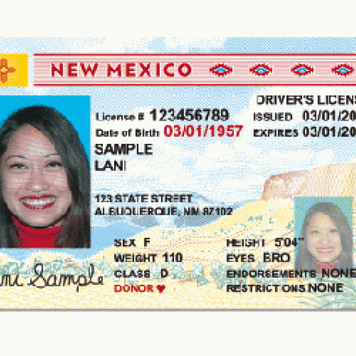 NM drivers license